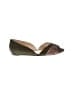 Nine West Color Block Green Flats Size 10 1/2 - photo 1