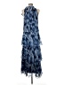 Julia Jordan 100% Polyester Blue Cocktail Dress Size 6 - photo 2