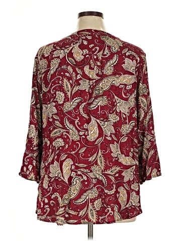 Monday Fun 3/4 Sleeve Blouse (view 2)