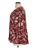 Monday Fun Paisley Burgundy 3/4 Sleeve Blouse Size 1X - photo 5