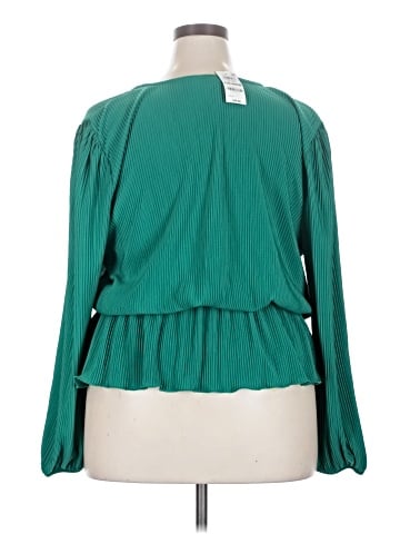 On 34th Long Sleeve Blouse (view 2)