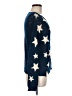 Pink Rose Stars Blue Pullover Sweater Size M - photo 4