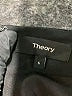 Theory Solid Black Wool Skirt Size 6 - photo 4