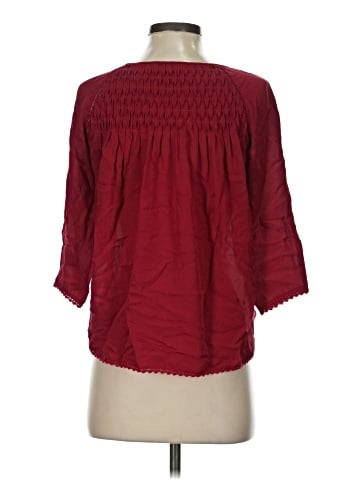 Ulla Johnson 3/4 Sleeve Silk Top (view 2)