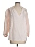 Dylan 100% Linen Ivory 3/4 Sleeve Blouse Size S - photo 1