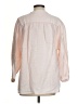 Dylan 100% Linen Ivory 3/4 Sleeve Blouse Size S - photo 2