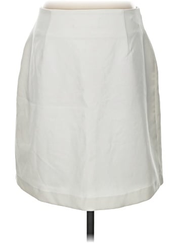 DKNY Faux Leather Skirt (view 2)