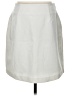 DKNY Solid White Faux Leather Skirt Size 4 - photo 2