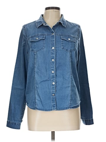 Guess Long Sleeve Button-Down Shirt (view 1)
