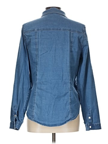 Guess Long Sleeve Button-Down Shirt (view 2)