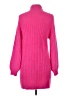 Flat White Solid Pink Casual Dress Size S - photo 2