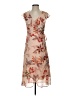 Sanctuary 100% Polyester Floral Tan Cocktail Dress Size 0 - photo 1
