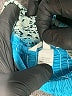 Cool Change 100% Rayon Paisley Blue Casual Dress Size S - photo 8