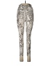 Victoria's Secret Animal Print Silver Leggings Size 10 - photo 1