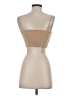 Unbranded 100% Cotton Tan Sleeveless Top Size P (petite) - photo 2