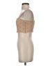 Unbranded 100% Cotton Tan Sleeveless Top Size P (petite) - photo 5