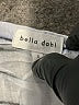 Bella Dahl 100% Rayon Stripes Silver Long Sleeve Blouse Size S - photo 7