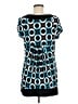 DressBarn Teal Short Sleeve Top Size M - photo 2