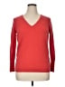Pure Collection Red Pullover Sweater Size 14 - photo 1