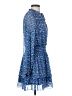 Zara Print Blue Casual Dress Size M - photo 4
