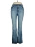 Democracy Chevron-herringbone Blue Jeans Size 14 - photo 1