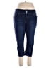 VIP Jeans Solid Blue Jeans Size 17 - 18 - photo 1