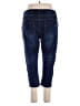 VIP Jeans Solid Blue Jeans Size 17 - 18 - photo 2