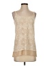 CAbi Ivory Sleeveless Blouse Size XS - photo 1