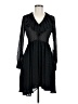 L'Agence Black Casual Dress Size Med (2) - photo 1