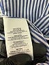 J.Crew 100% Cotton Stripes Blue Long Sleeve Button-Down Shirt Size 8 - photo 7