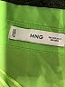 MNG Green Sleeveless Button-Down Shirt Size XXS - photo 7