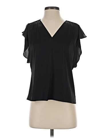 White House Black Market Short Sleeve Blouse (view 1)