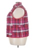 Appleseeds 100% Polyester Plaid Pink Vest Size 3X - photo 5