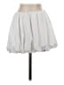 Unbranded Solid White Casual Skirt Size S - photo 1