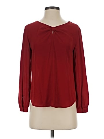 Ann Taylor LOFT Outlet Long Sleeve Blouse (view 1)