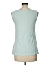 Soft Surroundings 100% Cotton Teal Tank Top Size L (petite) - photo 2