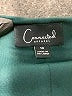 Connected Apparel Solid Teal Cocktail Dress Size 10 - photo 7