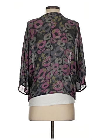 Hinge Silk Cardigan (view 2)