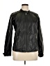 Maurices 100% Polyurethane Black Track Jacket Size 14 (0) - photo 1