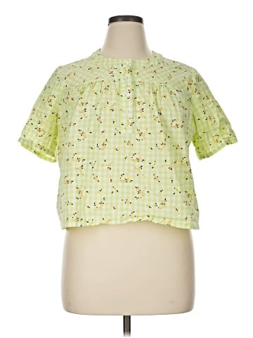 ModCloth Short Sleeve Blouse (view 1)