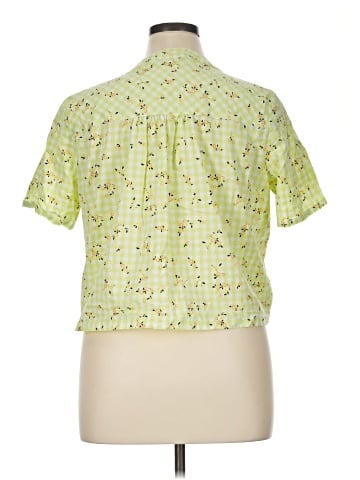 ModCloth Short Sleeve Blouse (view 2)
