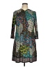 MSK Paisley Teal Casual Dress Size XL - photo 1