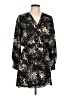 Parker Print Black Casual Dress Size L (estimated) - photo 1