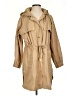MICHAEL Michael Kors 100% Cotton Tan Trenchcoat Size S - photo 1