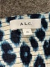A.L.C. Animal Print Blue 3/4 Sleeve Blouse Size 10 - photo 7