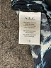 A.L.C. Animal Print Blue 3/4 Sleeve Blouse Size 10 - photo 8