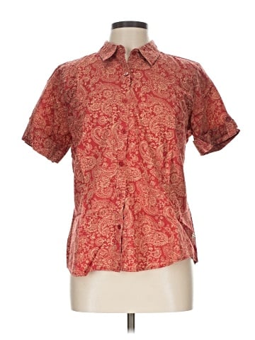 IZOD Short Sleeve Blouse (view 1)