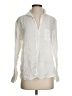 Grayson 100% Linen Ivory Long Sleeve Blouse Size Sm (2) - photo 1