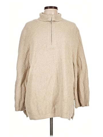 White + Warren Wool Pullover Sweater (view 1)