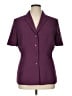 Le Suit 100% Polyester Purple Blazer Size 16 - photo 1